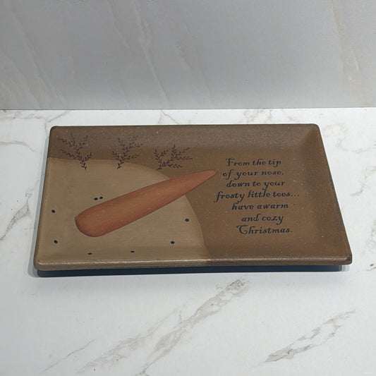 Snowman Tray