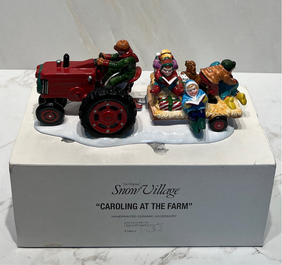 Dept. 56 Caroling At The Farm