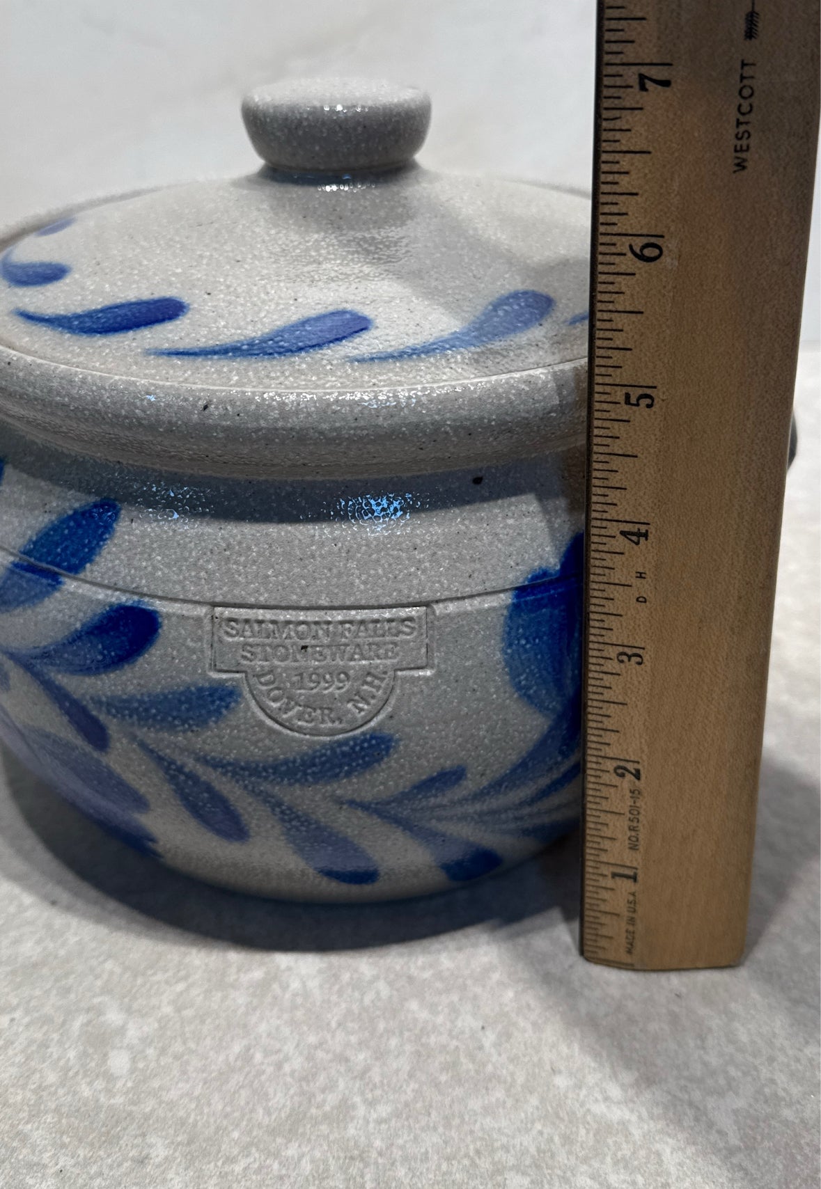Salmon Falls Covered Bowl