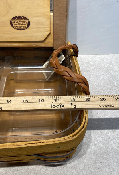 Peterboro Basket with Tray