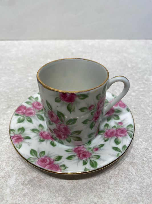 Lefton Cup And Saucer