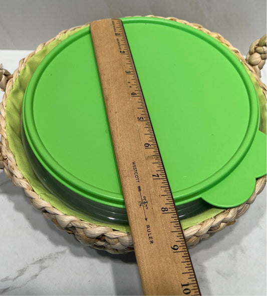 Tupperware Container with Basket