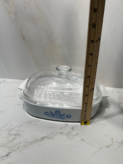 Covered Corning Ware Casserole