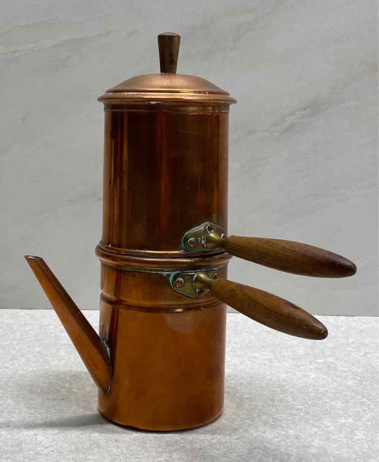 Vintage Copper Coffee Maker