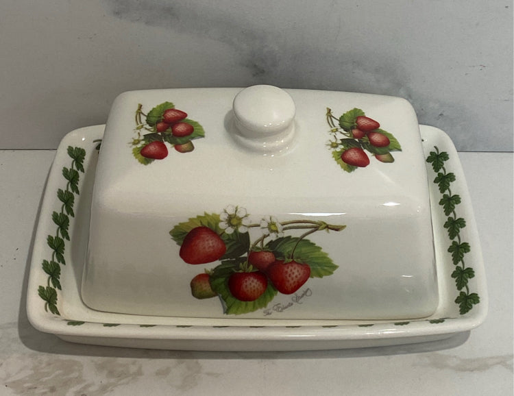 Portmeirion Covered Butter Dish