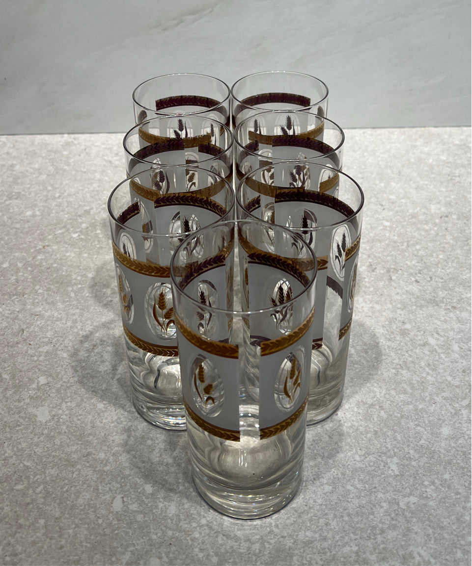 Set of 7 Brockway Glasses