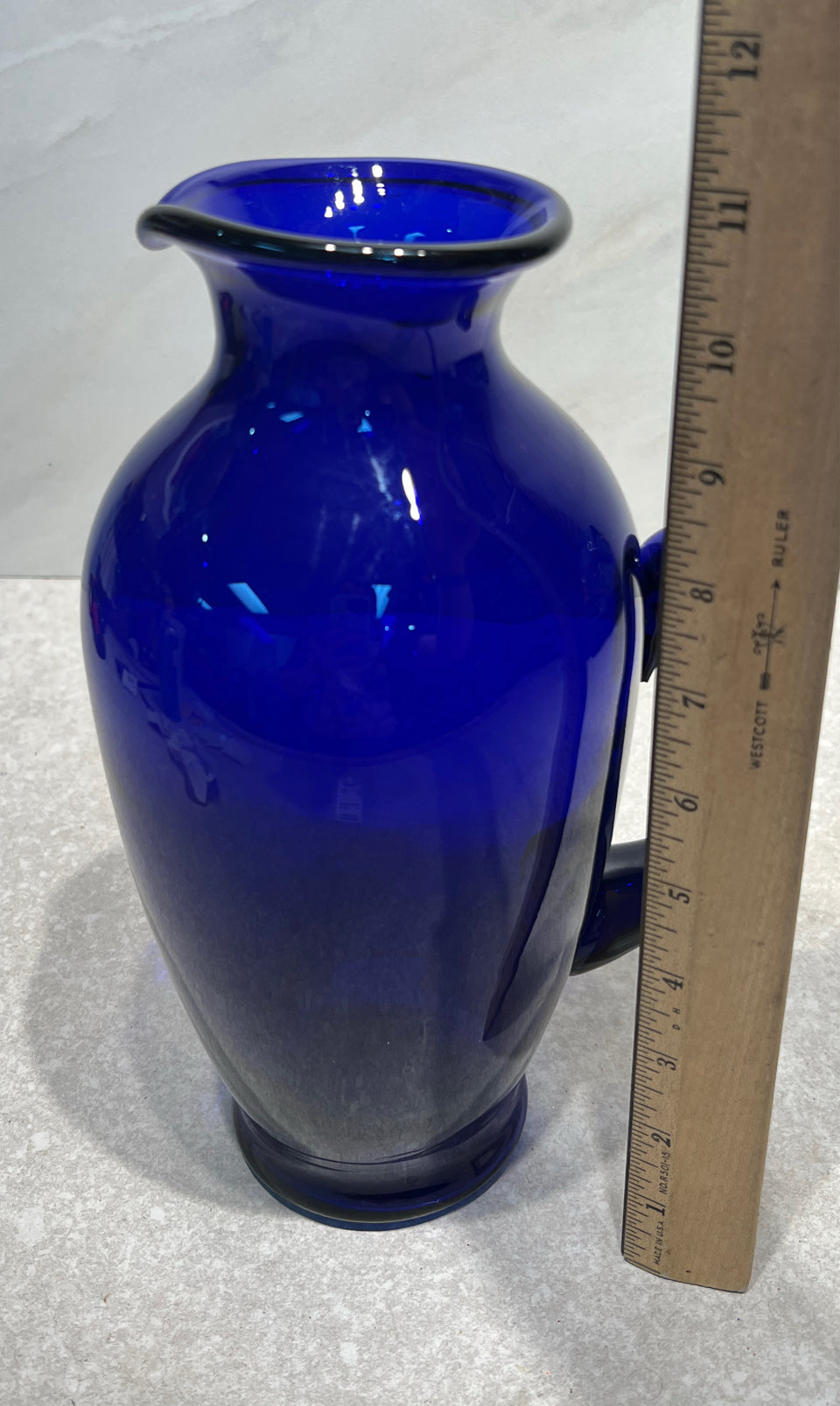 Cobalt Blue Pitcher