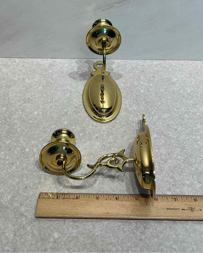 Pair of Wall Candleholders