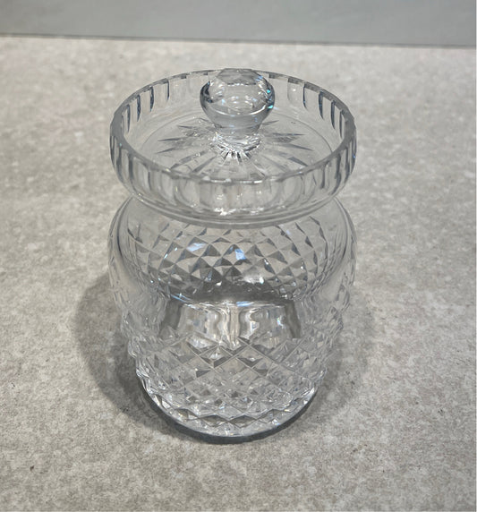 Waterford Covered Jar