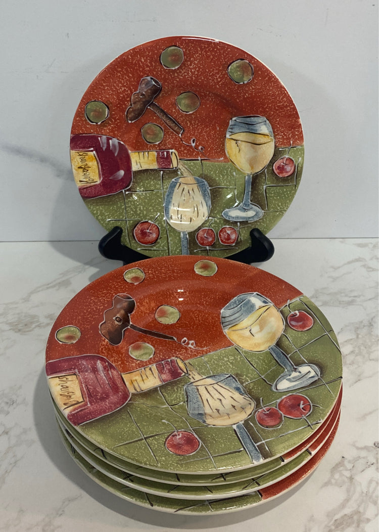 Set of 5 Plates