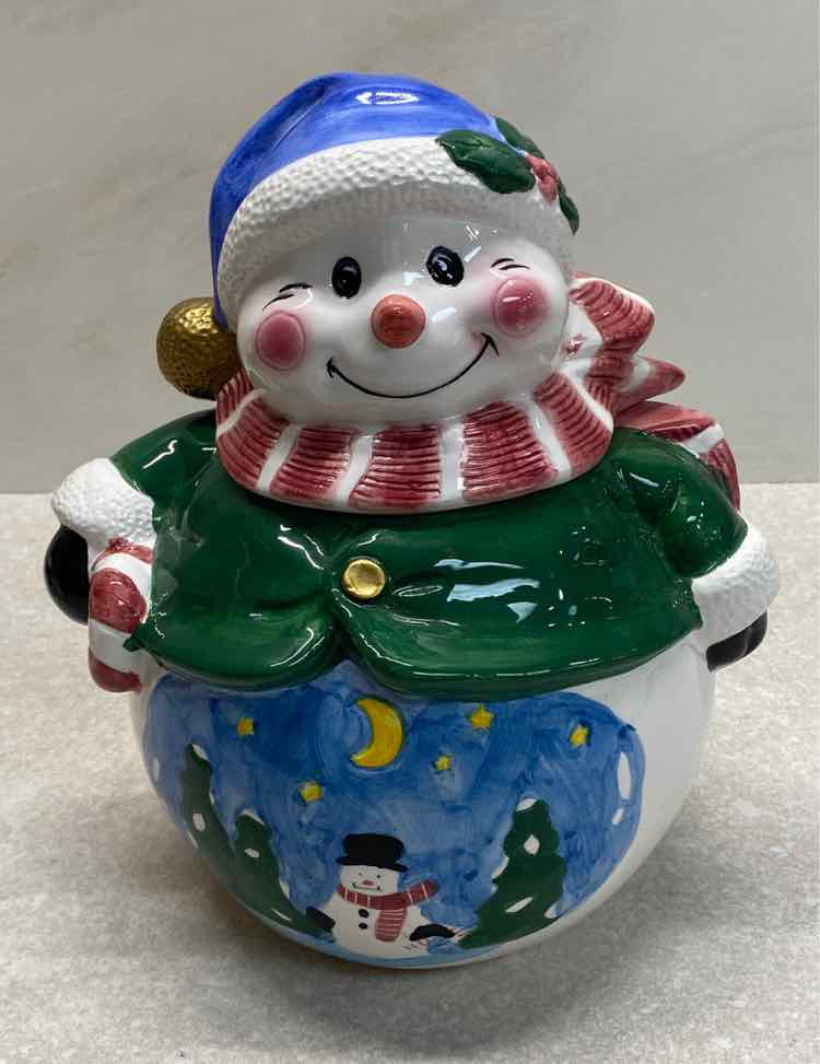 Snowman Cookie Jar