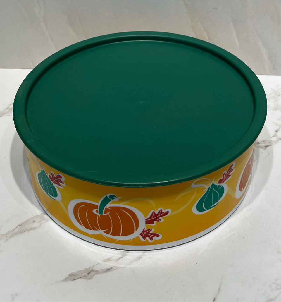 Covered Tupperware Bowl