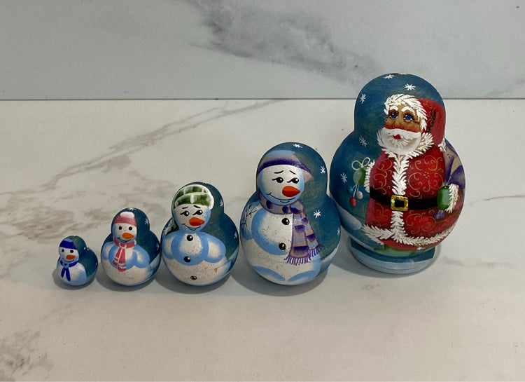 Santa Nesting Dolls