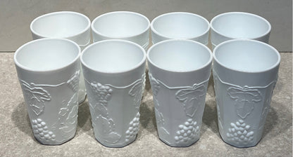 Set of 8 Vintage Glasses
