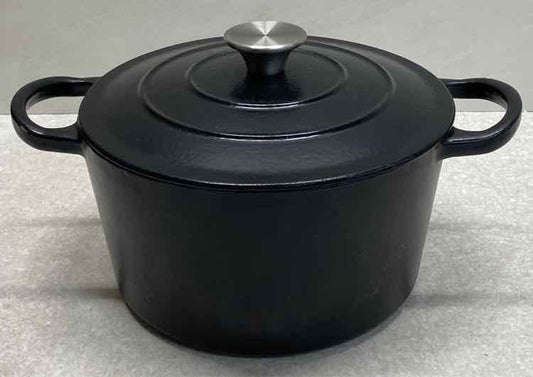 Cast Iron Covered Pot