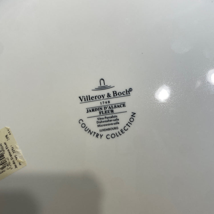Villeroy And Boch Jardin D'Alsace Serving Plate