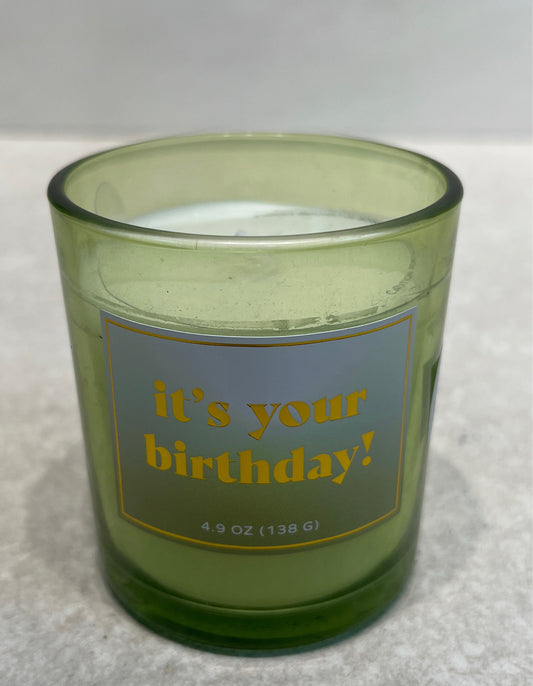 "It's your Birthday" Candle