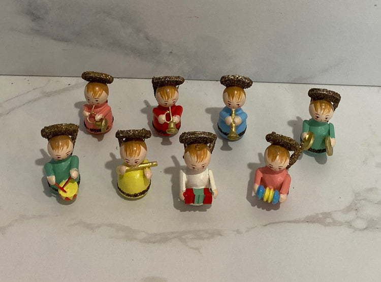 Set of 8 Angel Band Players