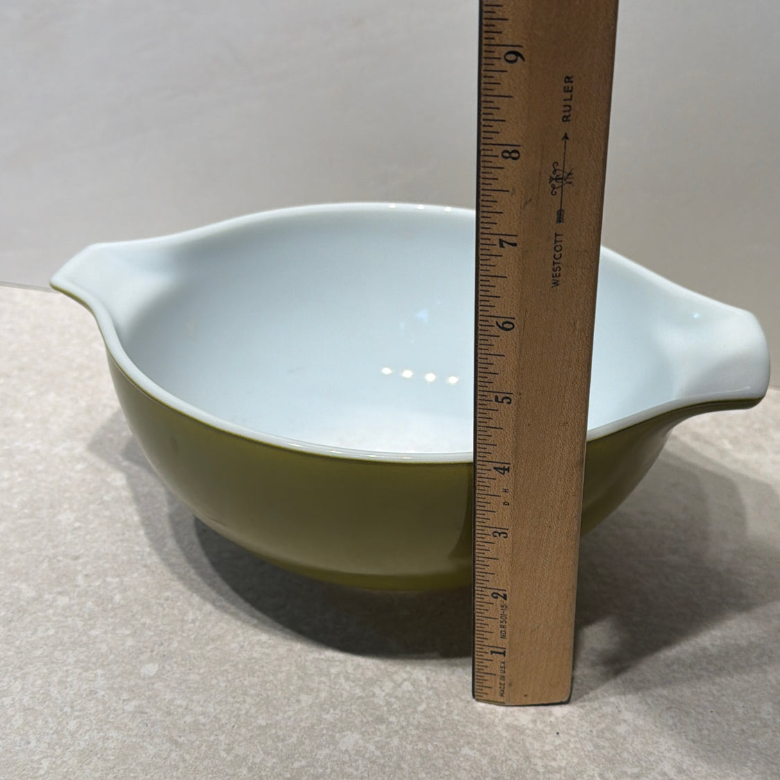 Pyrex Green Bowl