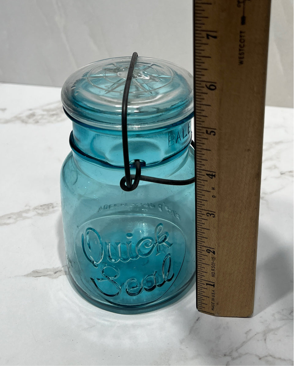 Blue Canning Jar
