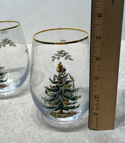 Set of 4 Spode Glasses