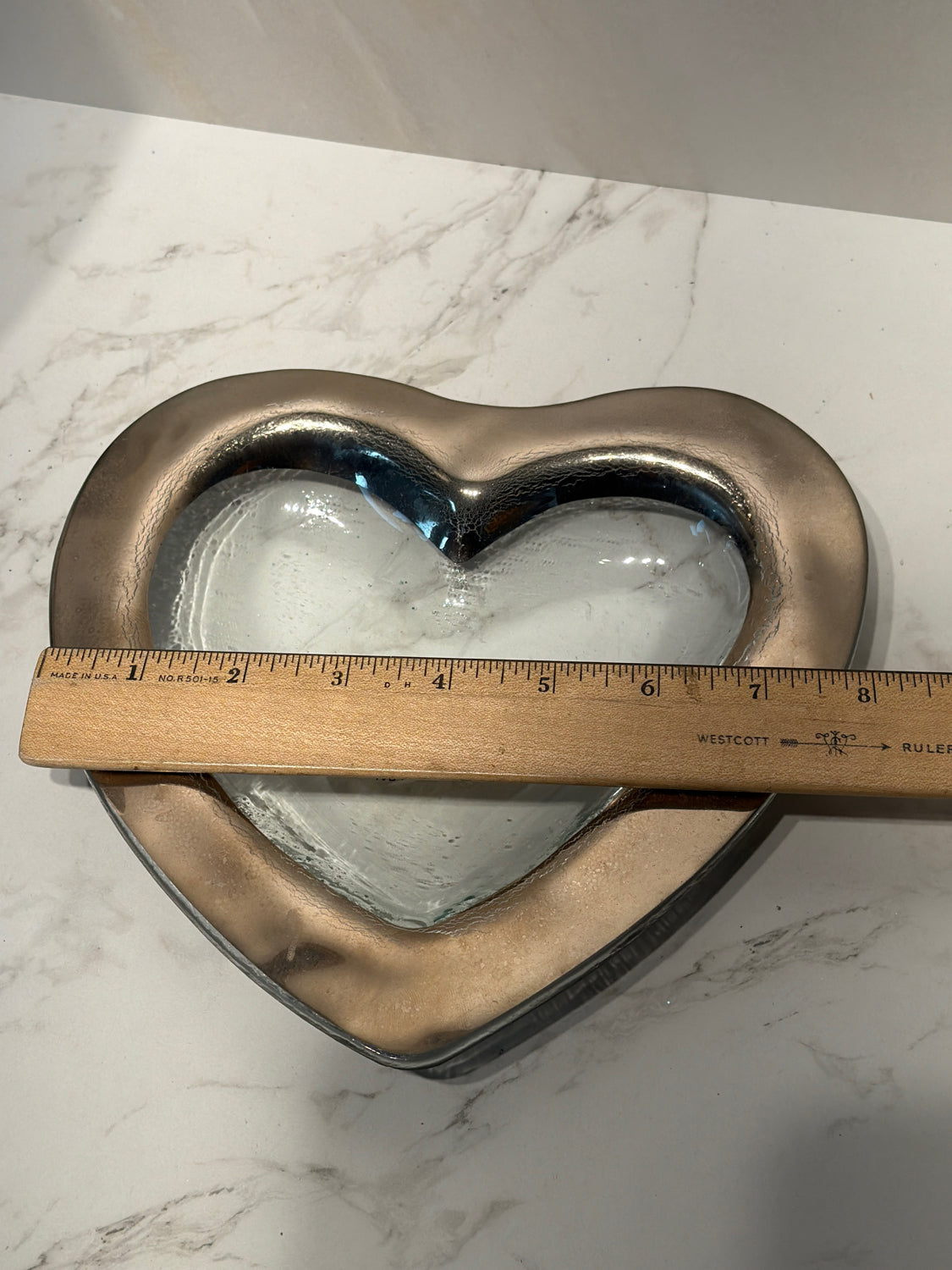 Annieglass Heart Shape Bowl