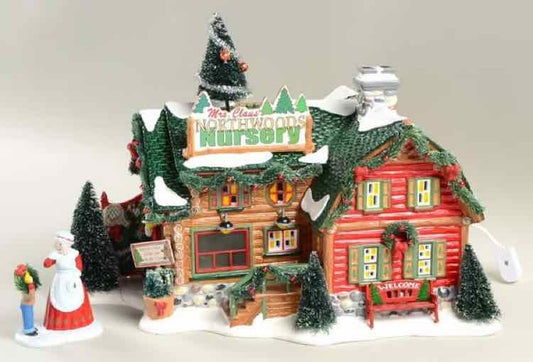 Dept. 56 Mrs Claus Northwoods Nursery