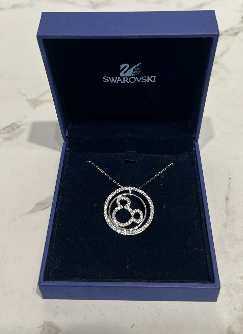 Swarovski Mickey Necklace