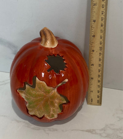 Pumpkin Candle Holder