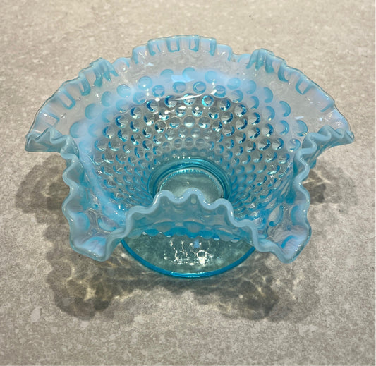 Fenton Blue Bowl