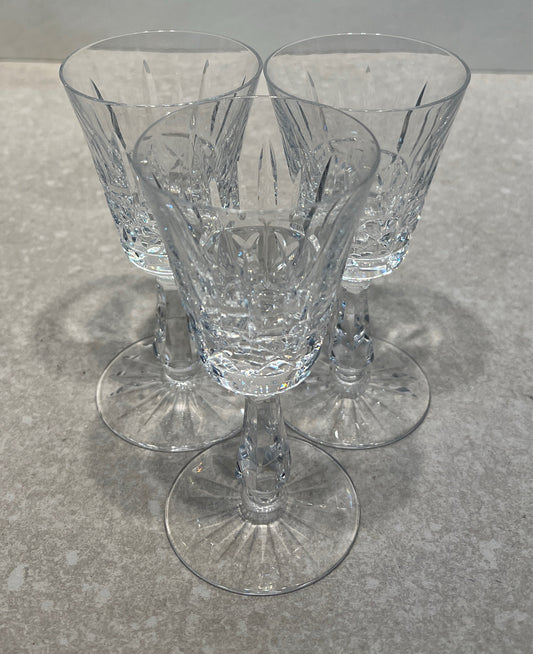 Set of 3 Waterford Glasses