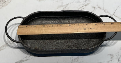 Metal Handled Tray