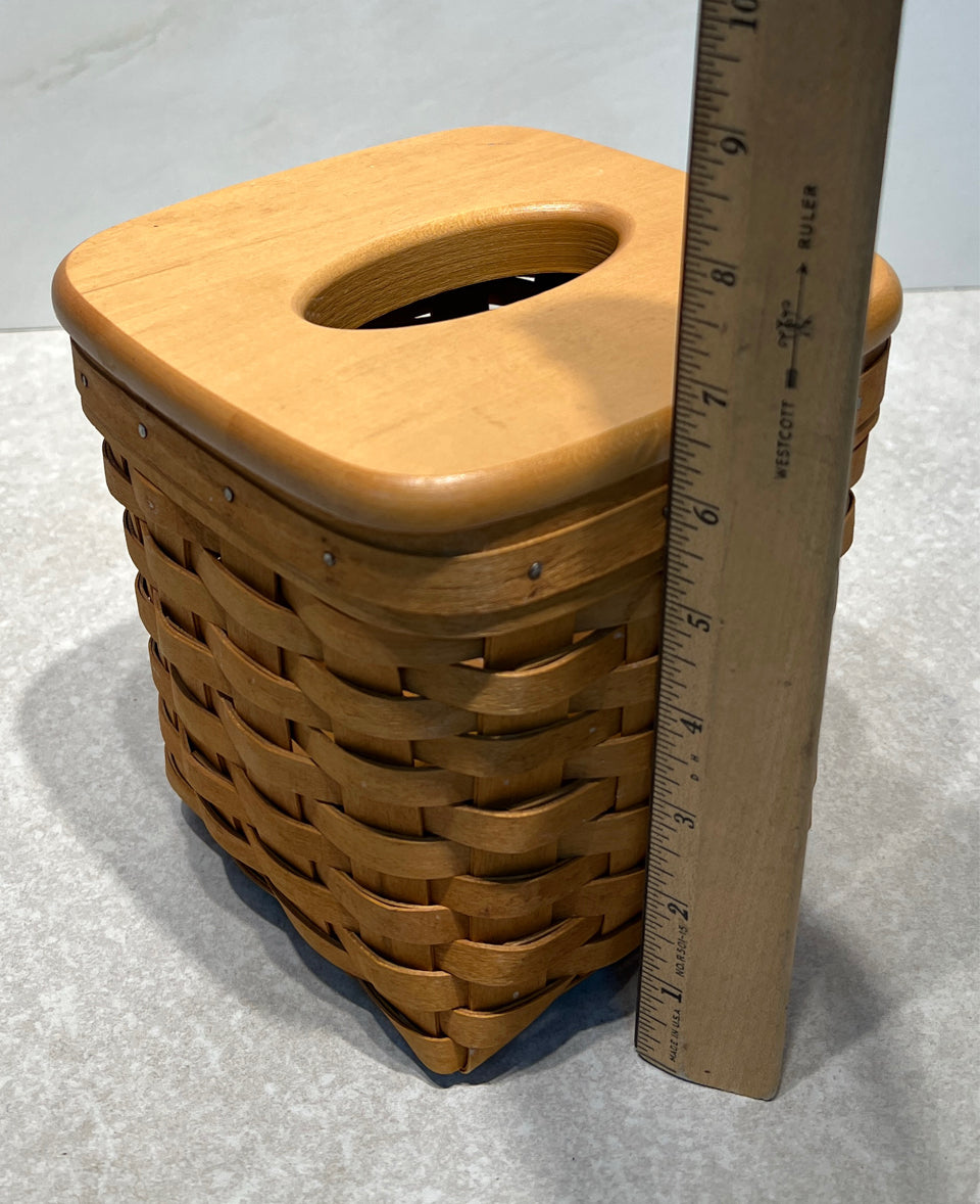 Covered Longaberger Basket