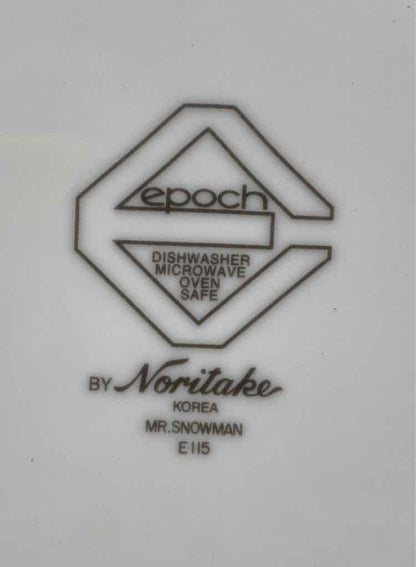 Noritake Snowman Plate