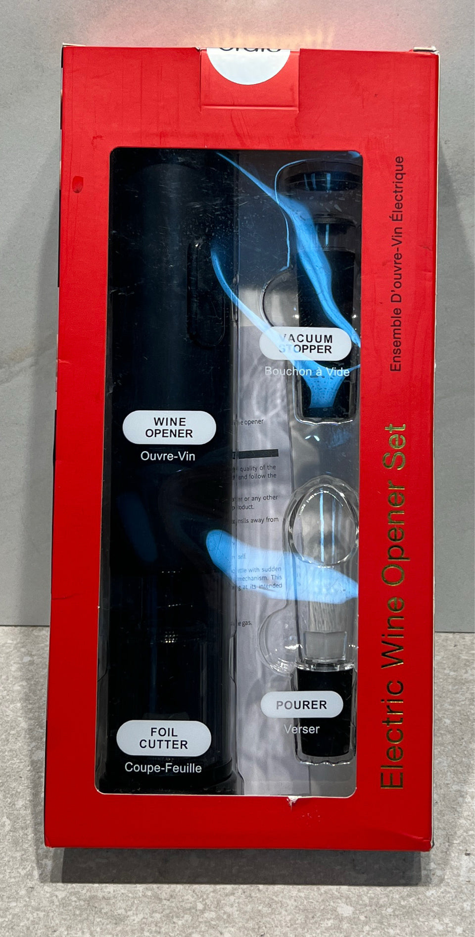 Electric Wine Opener Set