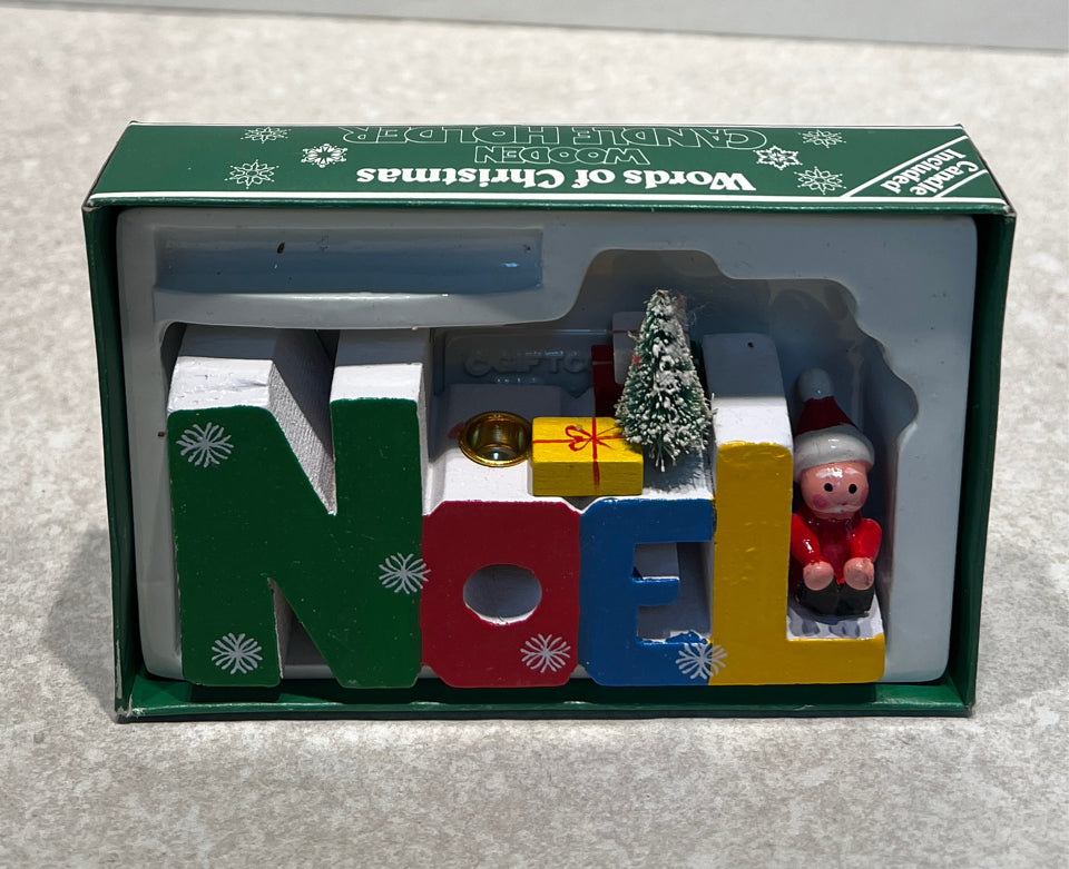 Noel Candle Holder