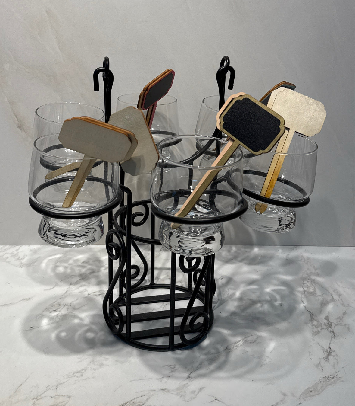 Glasses on Stand