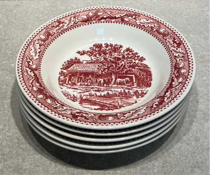Set of 5 Memory Lane Bowls