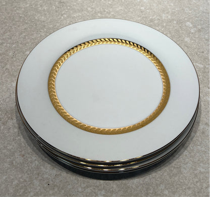 Set of 4 Imperial Gold Plates