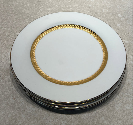 Set of 4 Imperial Gold Plates
