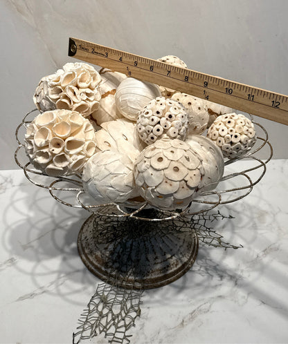Bowl with Decorative Balls