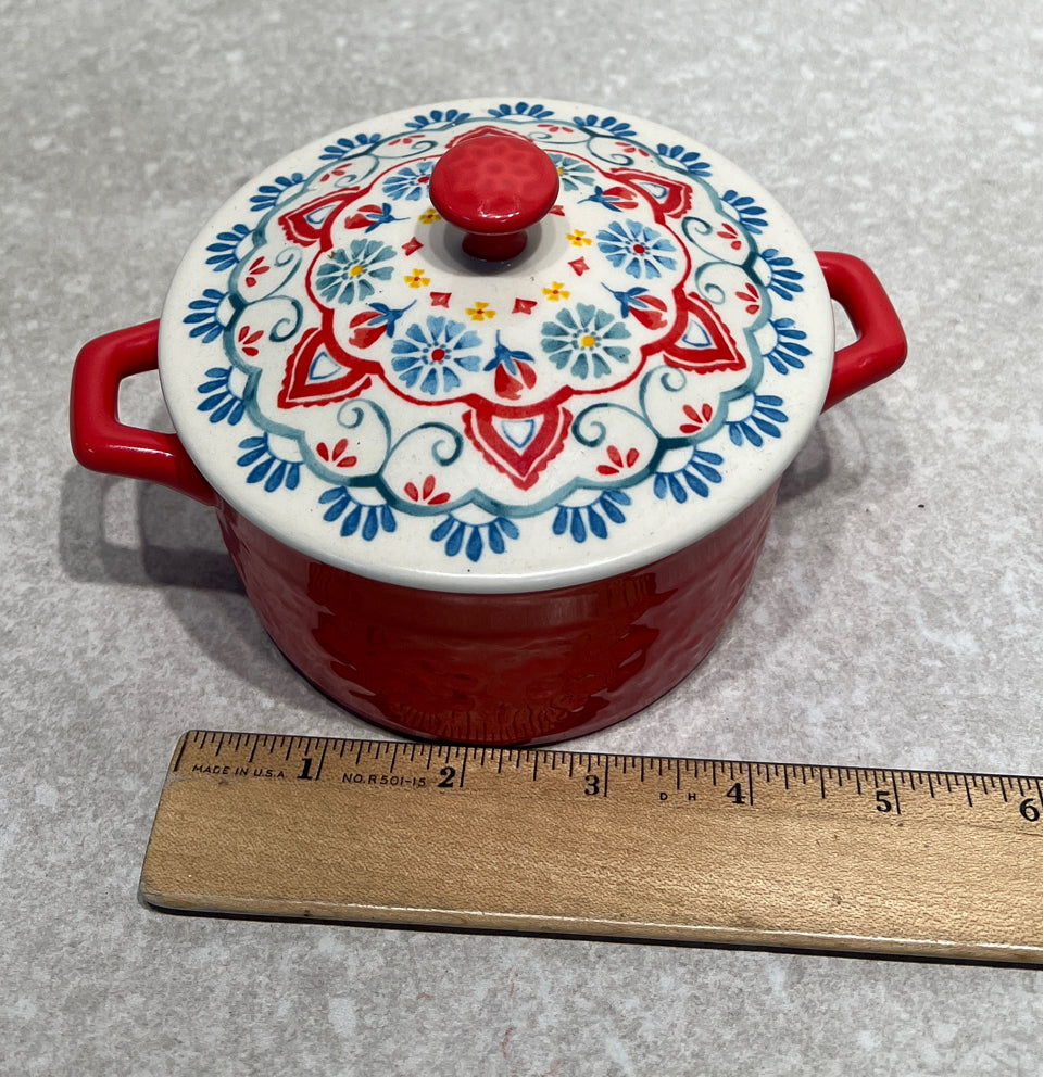Pioneer Woman Covered Bowl