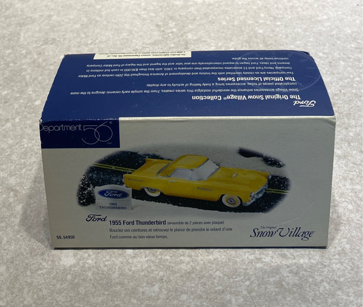 Dept. 56 1955 Ford Thunderbird