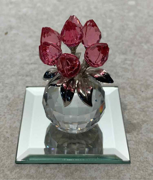 Swarovski Crystal Rose Tulips