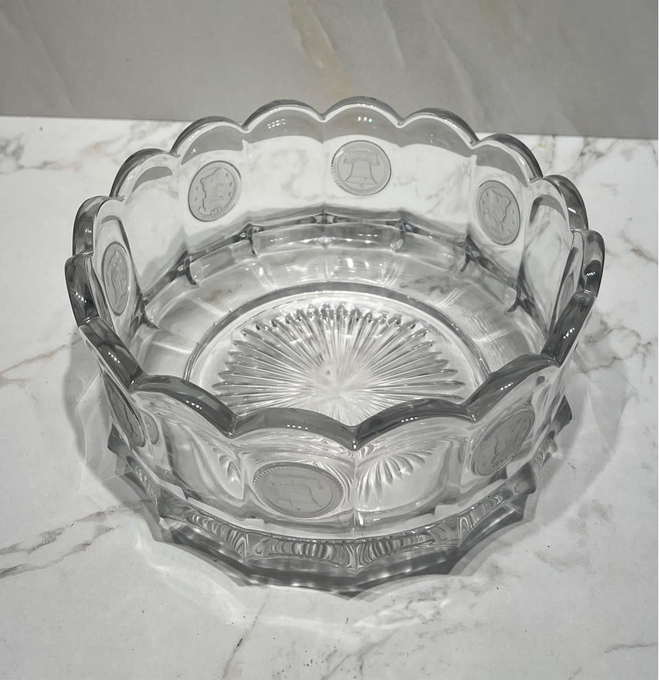 Coin Glass Bowl