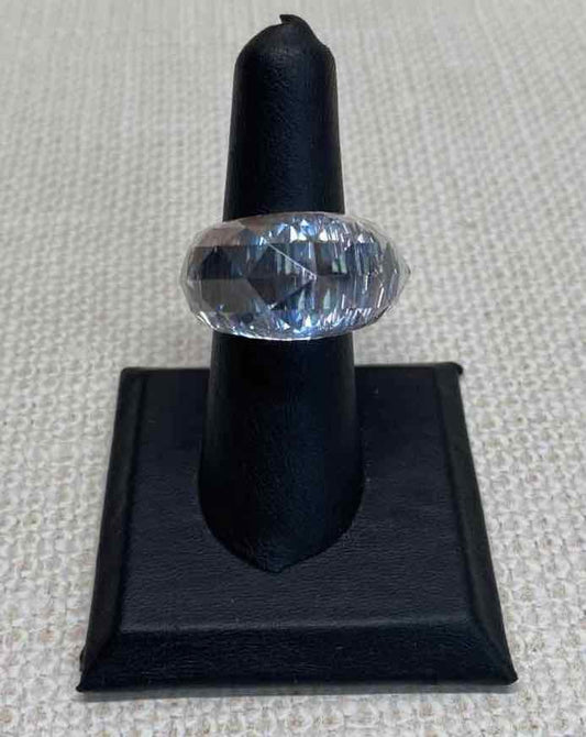 All Diamond Ring Replica Cubic Zirconia - Size 7.5