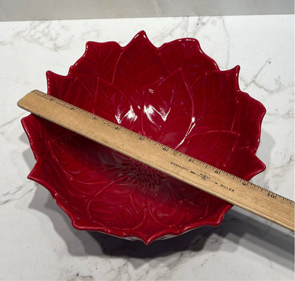 Pointsettia Bowl