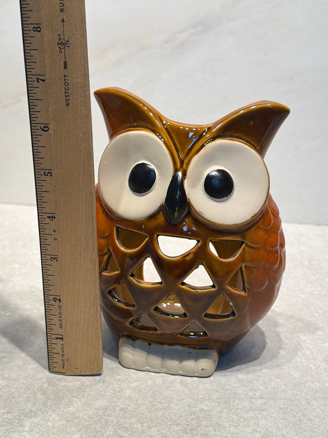 Owl Candle Holder