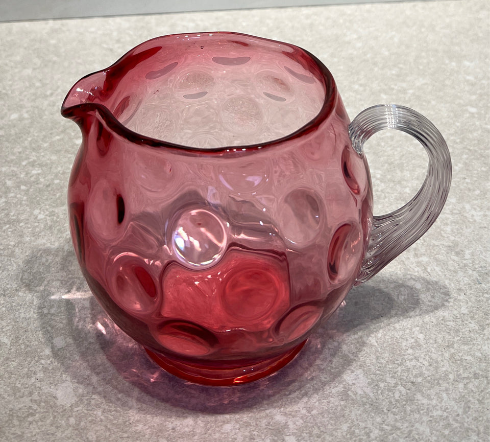 Cranberry Pitcher