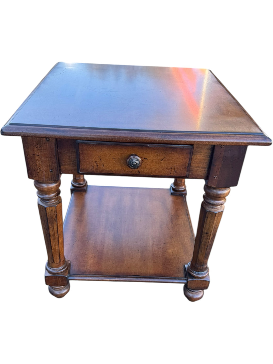 Fine Furniture Design End Table With Drawer